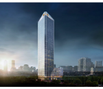 TSLaw Tower is located next to TRX